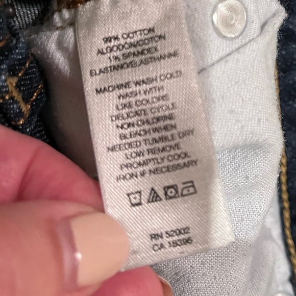 DKNY SOHO Dark Wash Women’s Bootcut Jeans, Size 8 - Picture 8 of 16